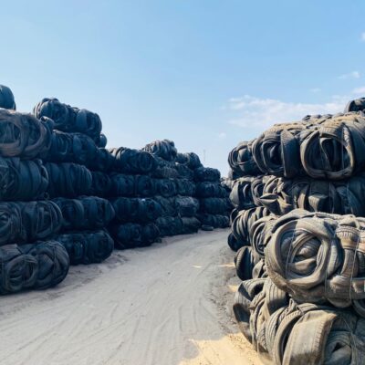 IMPORTED UK TYRE SCRAP